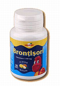 Brontisori with Vitamin C 100mg Walmark, 30 tablete